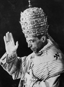 His Holiness Pope Pius XII --- Image by © Hulton-Deutsch Collection/CORBIS